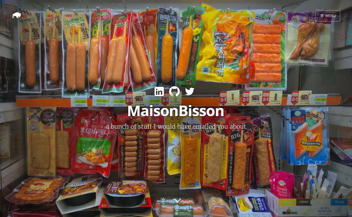 MaisonBisson · MaisonBisson