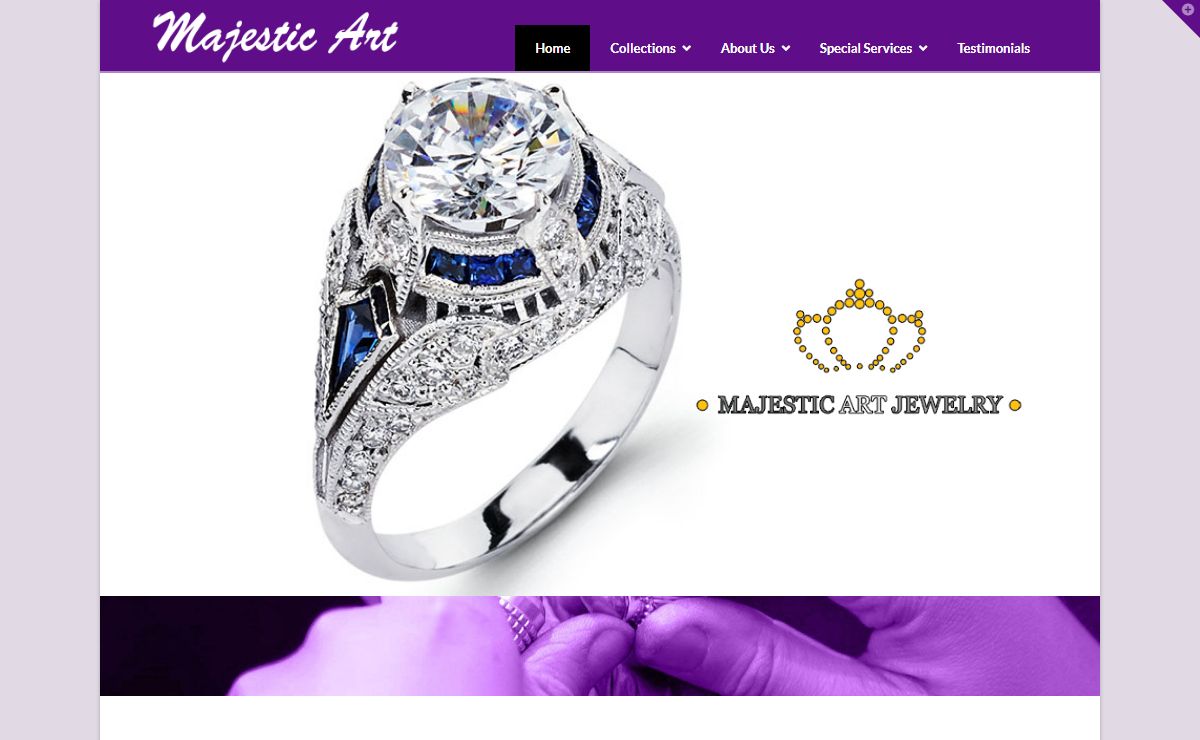 Majestic Art | Designer of Fine Jewelry & Custom Order Specialist