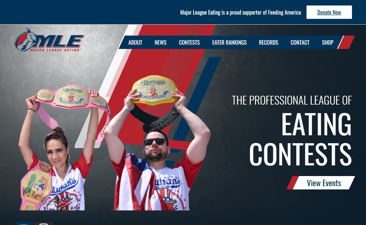 Home | Major League Eating - IFOCE