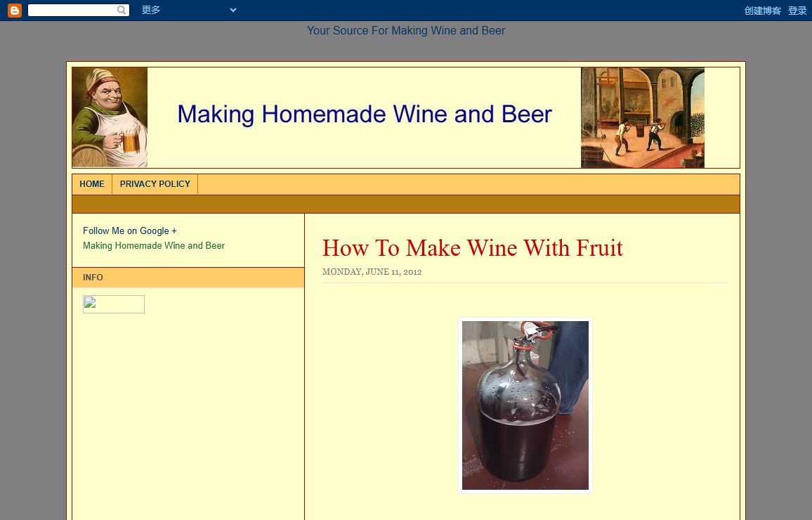Making Homemade Wine and Beer