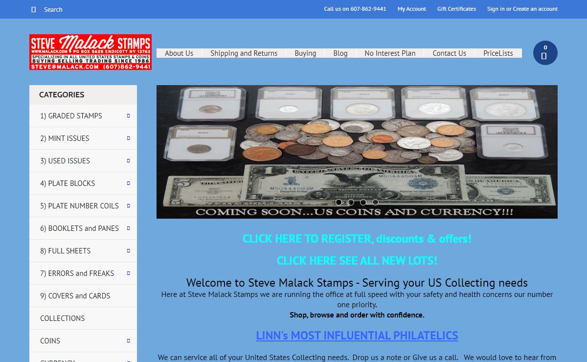 Steve Malack Stamps