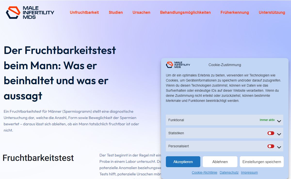 maleinfertilitymds.com • Alles über Fruchtbarkeitstests für Ihn