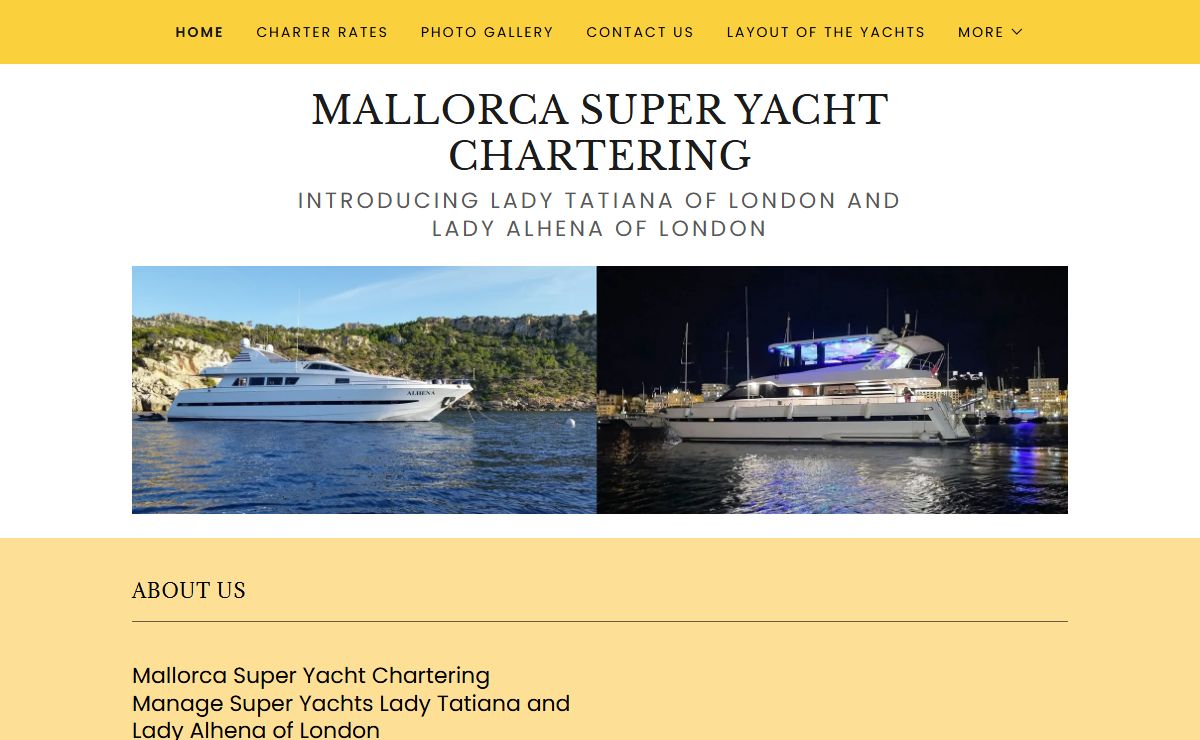 MALLORCA SUPER YACHT CHARTERING