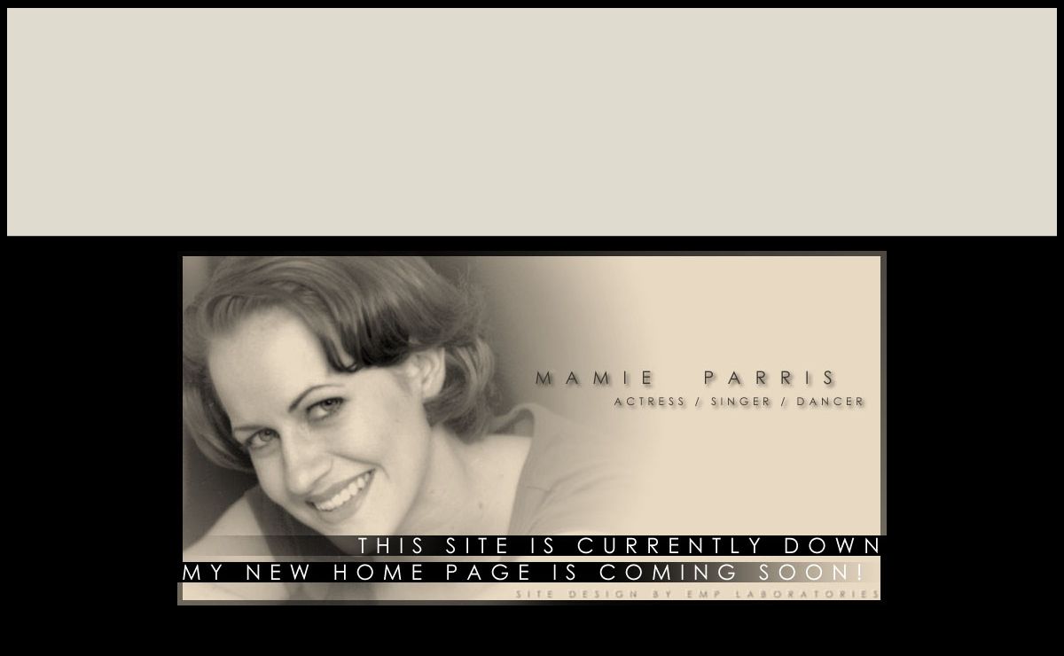 Mamie Parris - ** THIS SITE IS CURRENTLY DOWN **