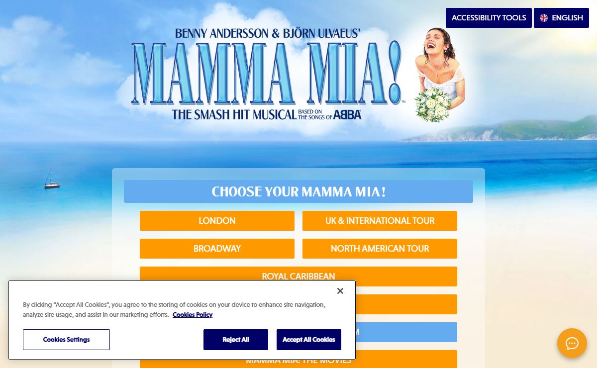 MAMMA MIA! The Global Smash Hit