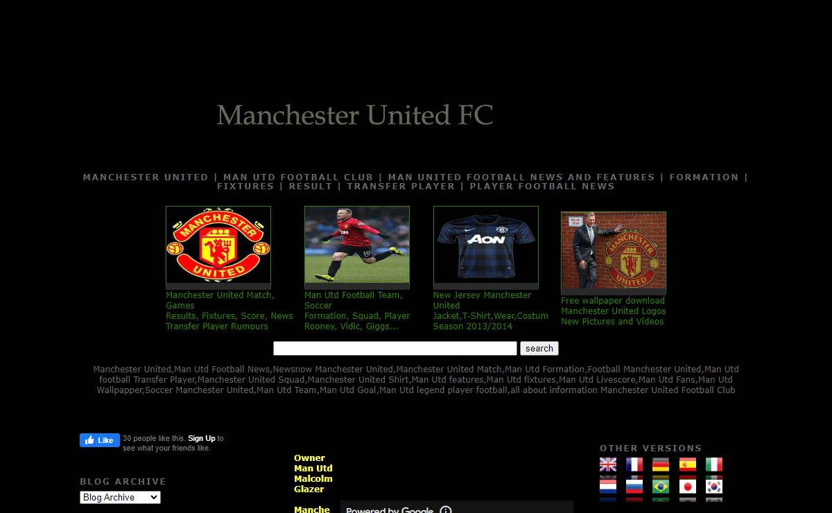 Manchester United | Man Utd Football Club - Man United Football News and Features - Formation - Fixtures and Results - Transfer Player - Player Football News