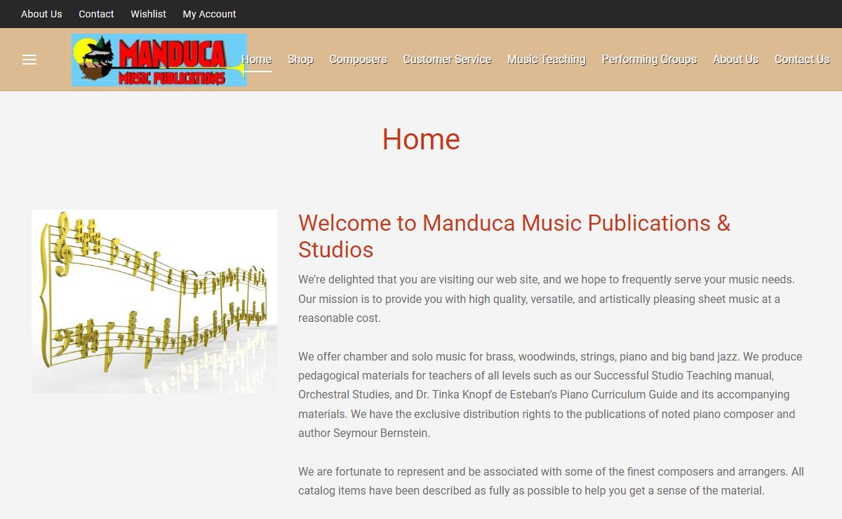 Home - Manduca Music Publications