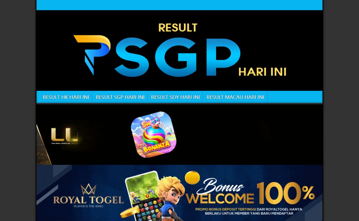 KELUARAN SGP – TOGEL SINGAPORE HARI INI