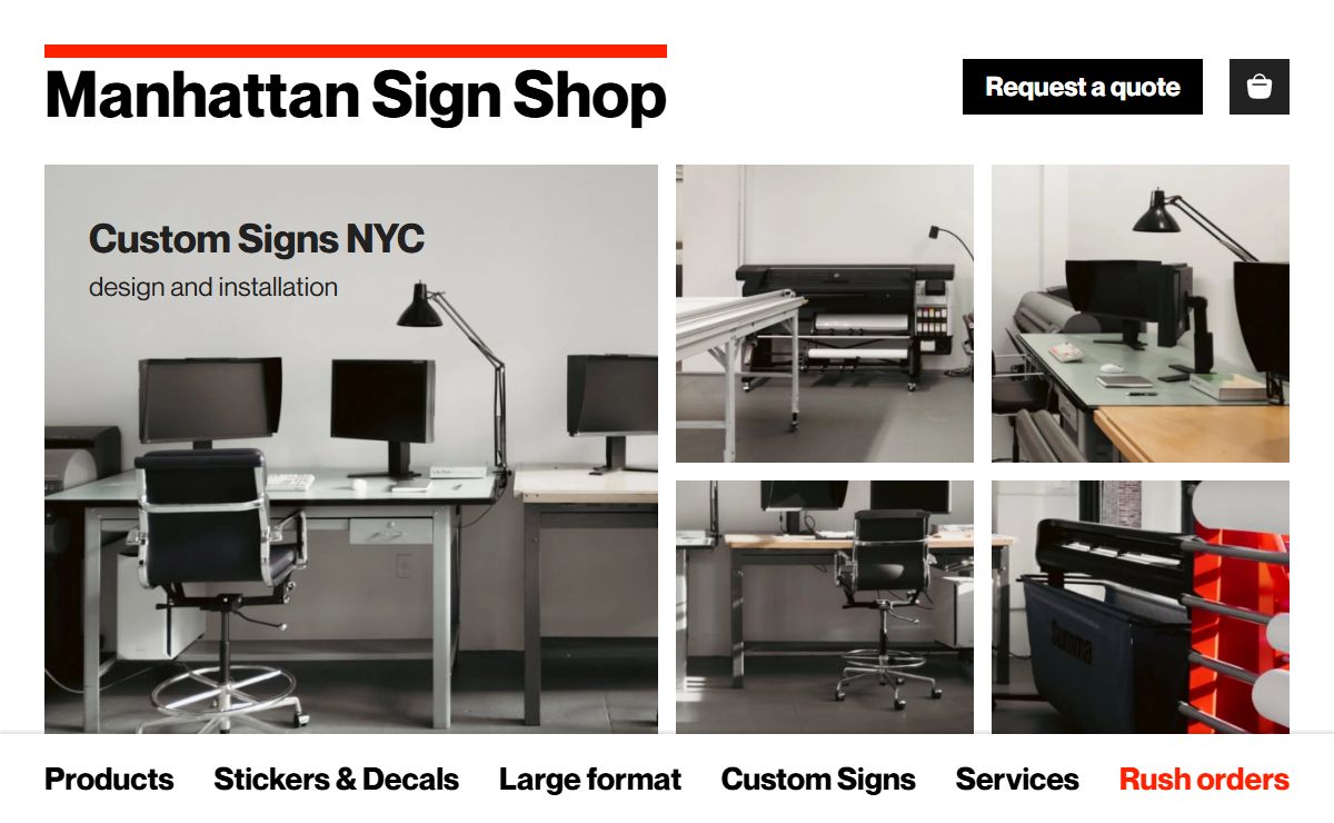 Custom Signs NYC | Large Format Printing | Delivery & Installation