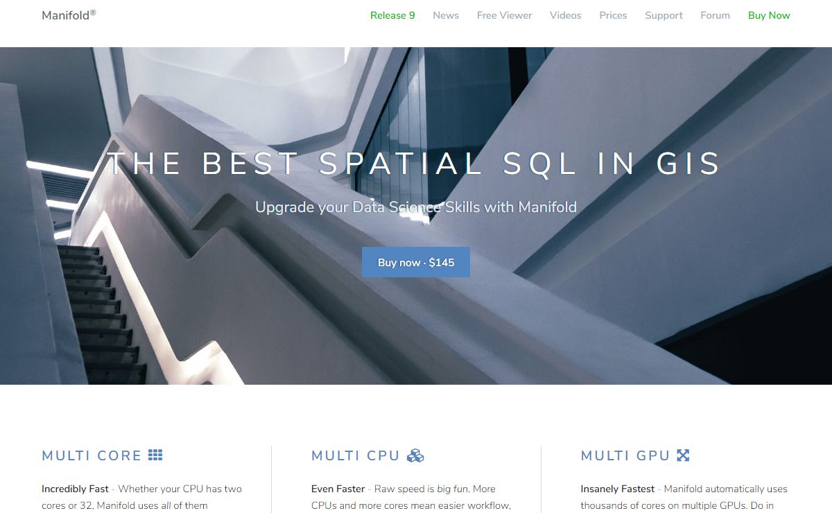 Manifold Software - Faster GIS, ETL, Data Science and Database Tools