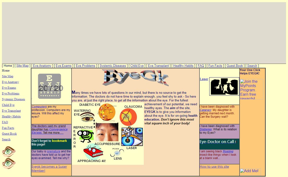 EYEGK Home Page