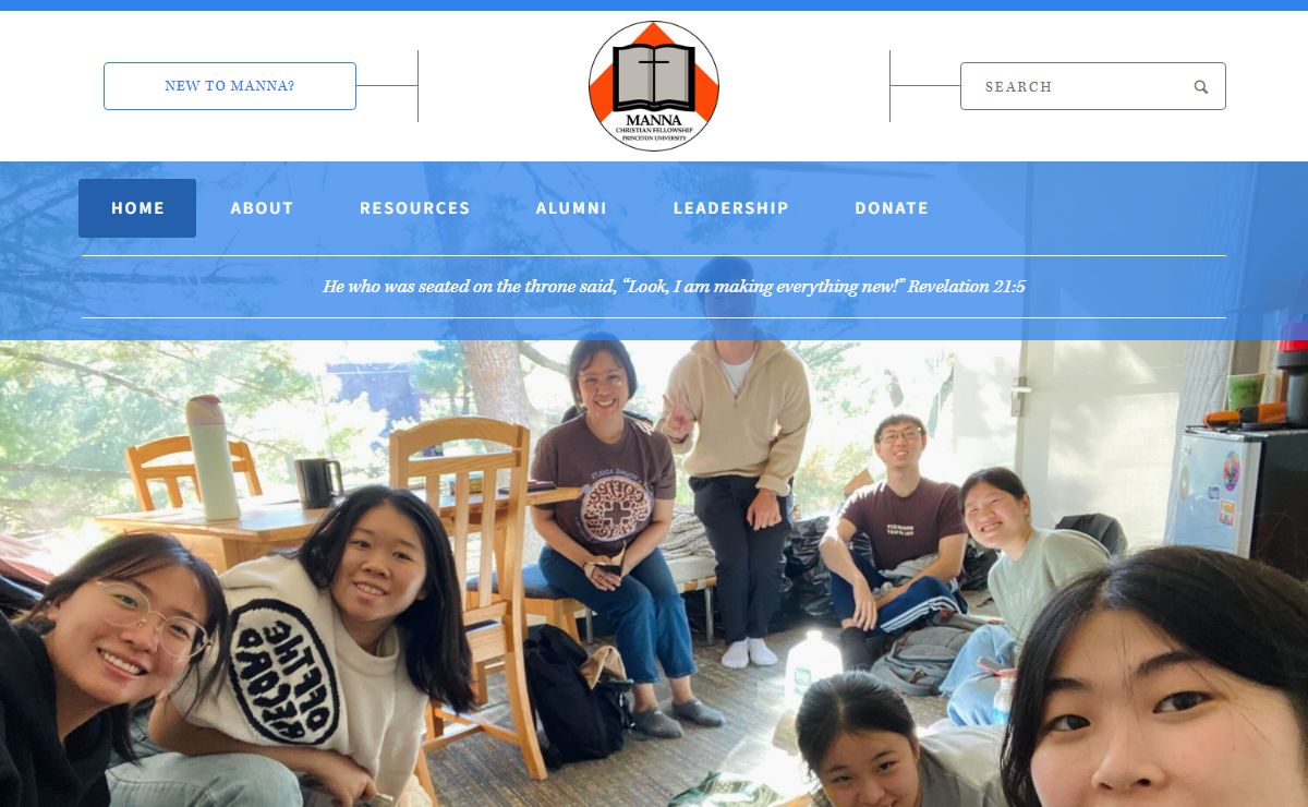 Manna Christian Fellowship: Princeton, NJ > Home
