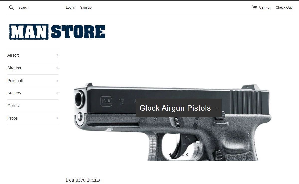Man Store Inc. - The Best Selection of Refurbished Sporting Goods!