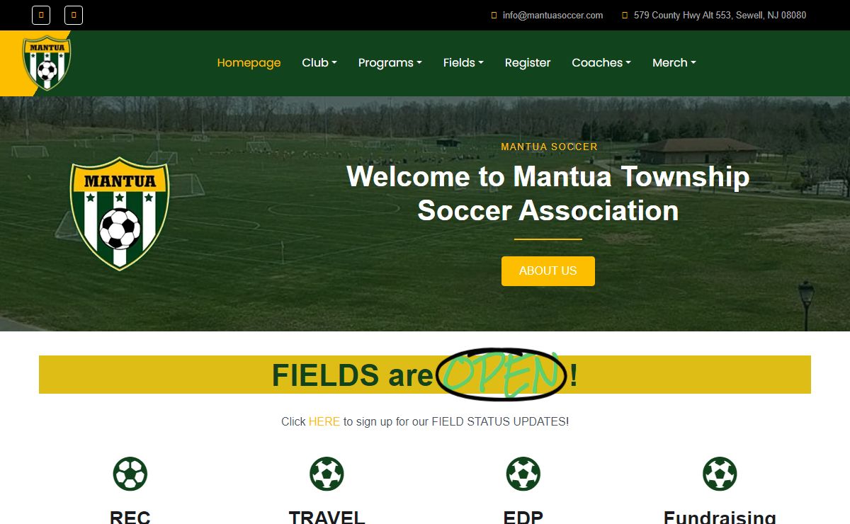 Homepage - Mantua Township Soccer Association