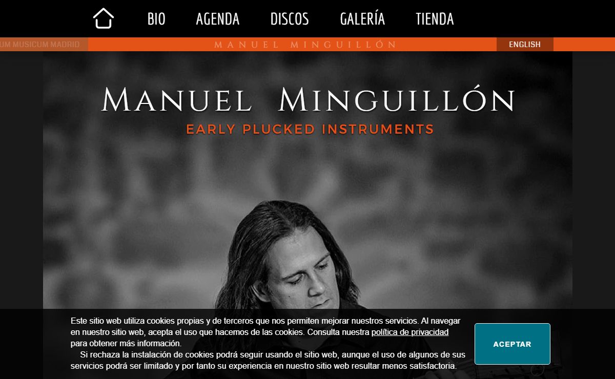 Manuel Minguillón. Early plucked instruments
