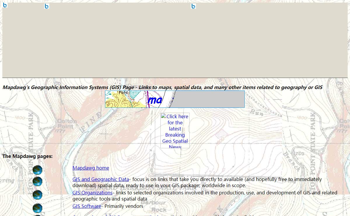 MapDawg's Geographic Information Systems (GIS) and Mapping Site