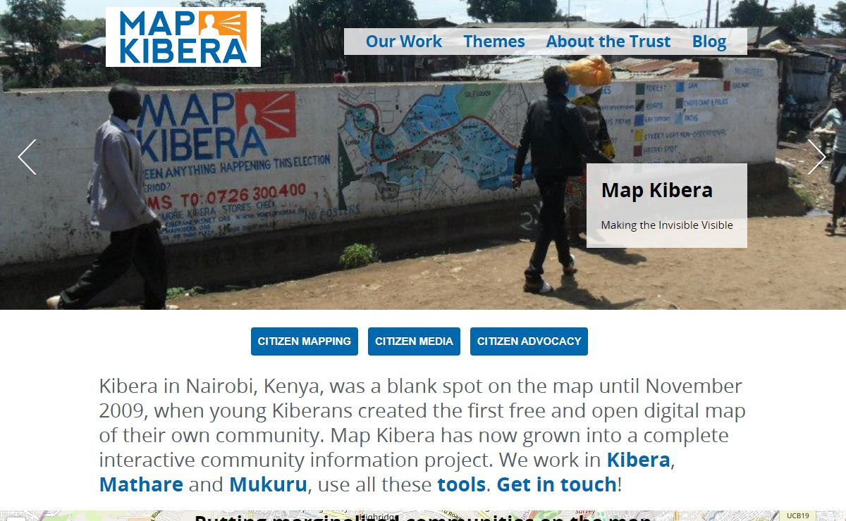 Map Kibera | Map Kibera