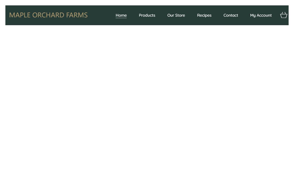 Maple Orchard Farms – Certified Canadian Maple Syrup