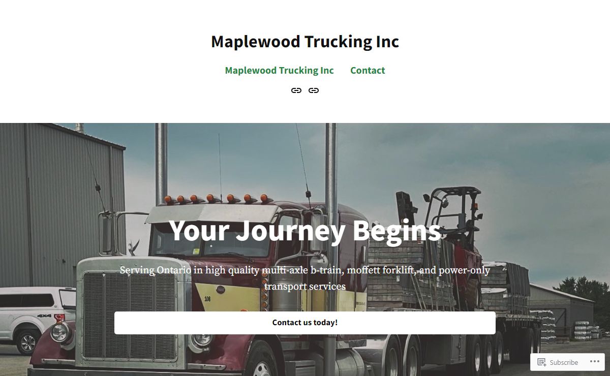 Maplewood Trucking Inc