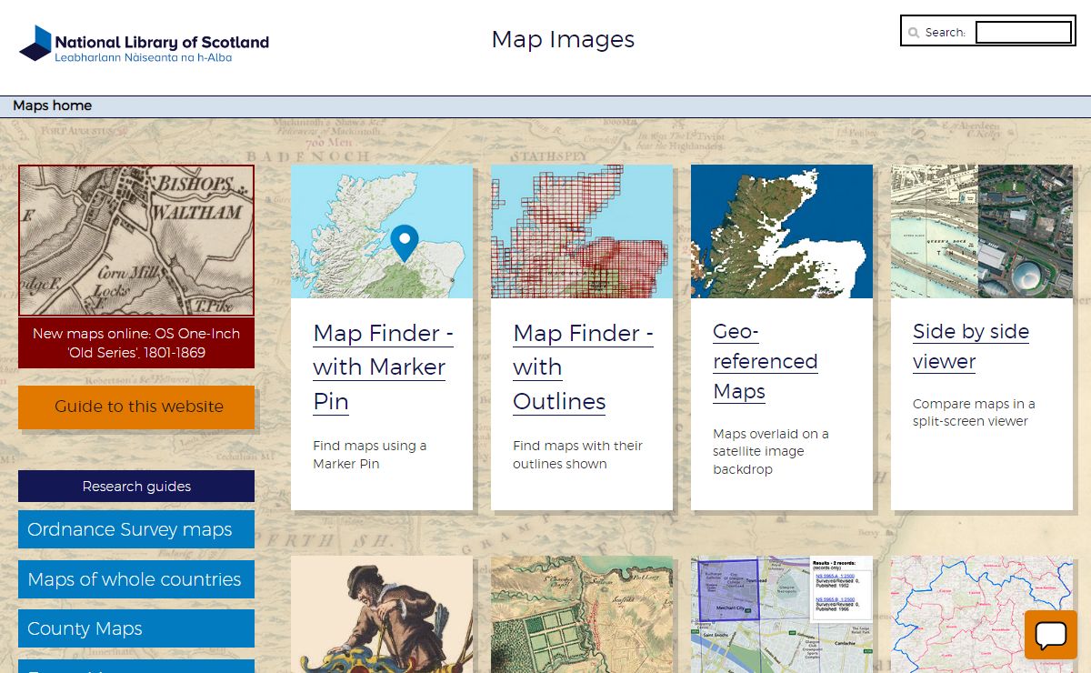 Map images - National Library of Scotland
