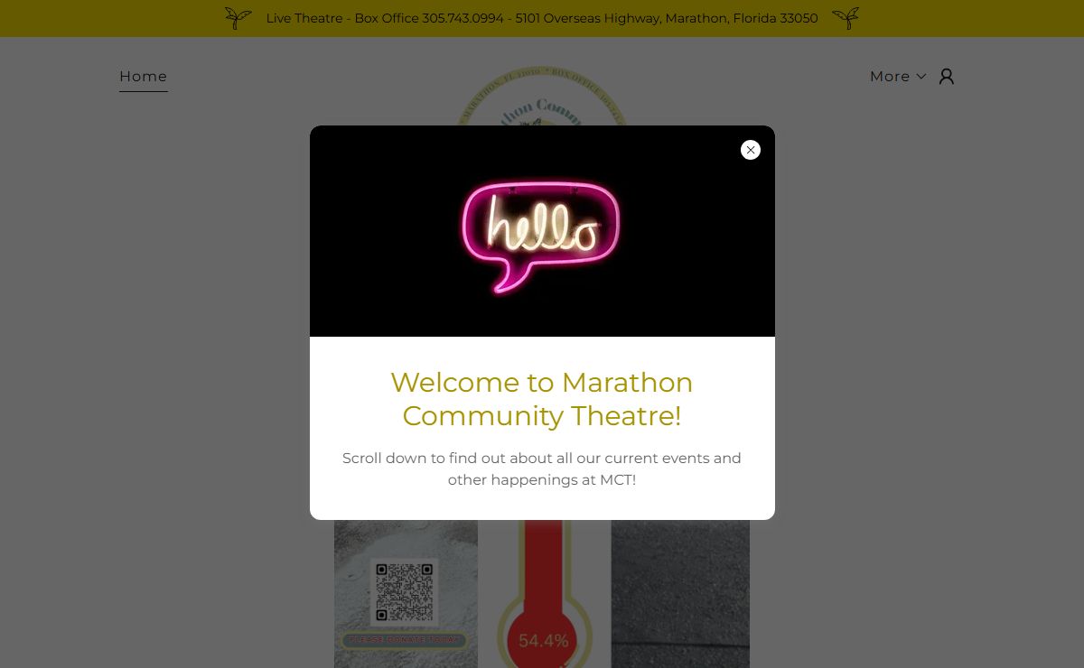 Marathon Community Theatre - Live Theatre - Marathon, Florida