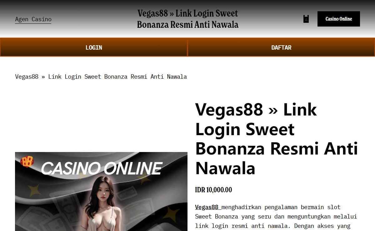Vegas88 » Link Login Sweet Bonanza Resmi Anti Nawala