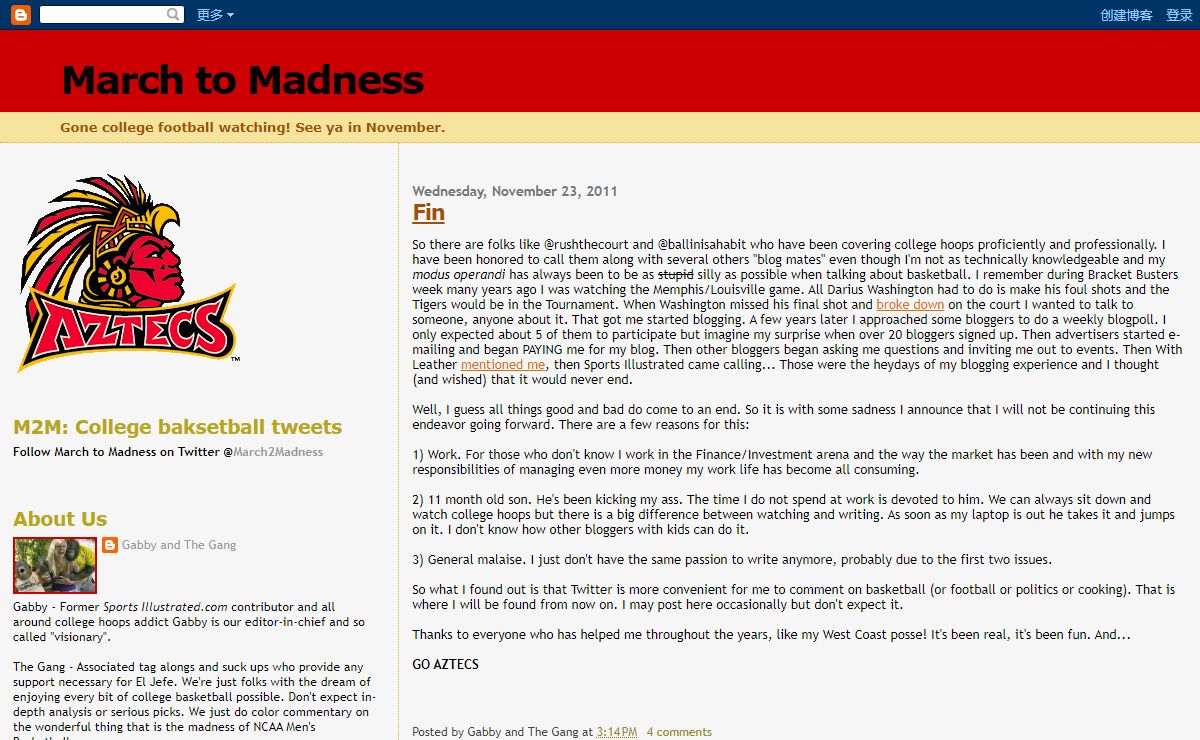 March to Madness