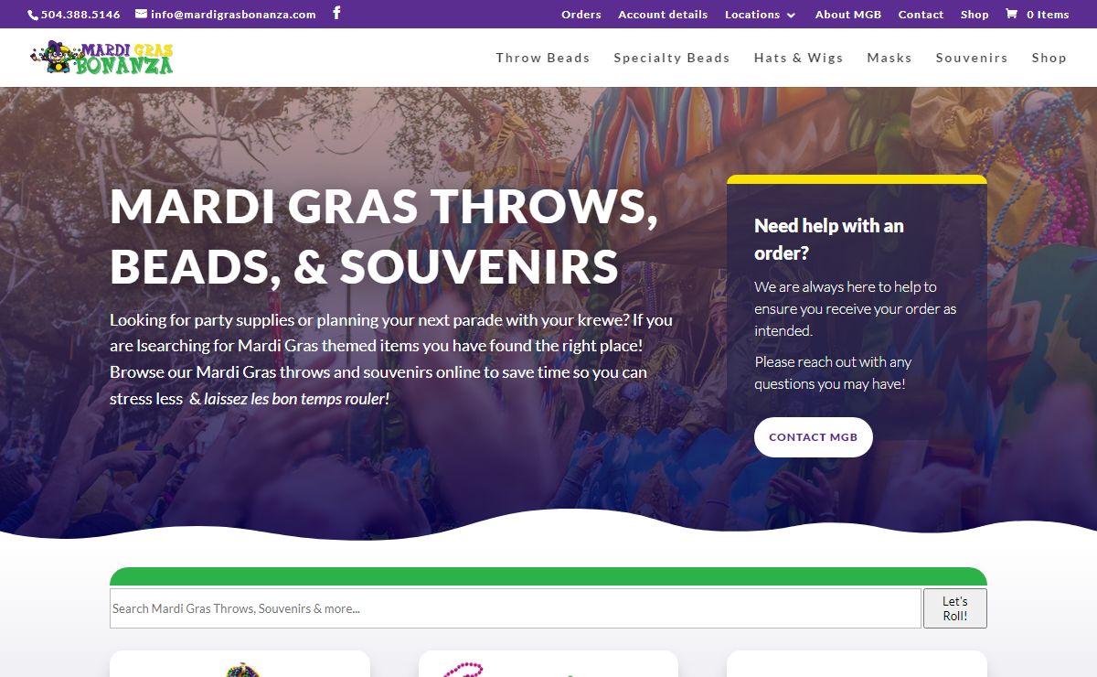 Mardi Gras Bonanza | Mardi Gras Beads & Accessories
