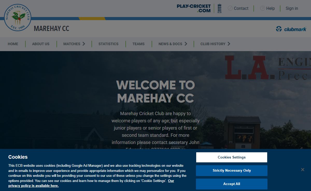 Marehay CC