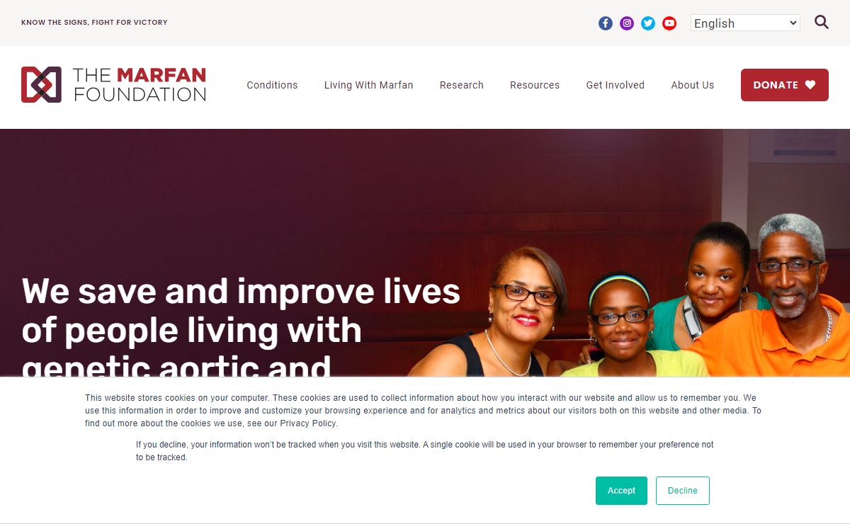 The Marfan Foundation | Know the Signs | Fight for Victory