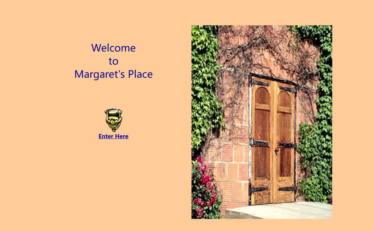 Welcome to Margaret Deefholts Place