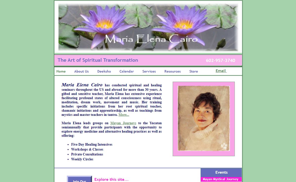 Maria Elena Cairo - The Art of Spiritual Transformation