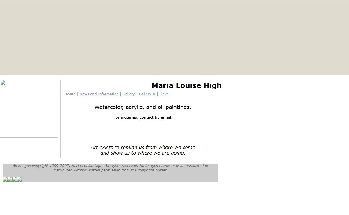 Maria Louise High