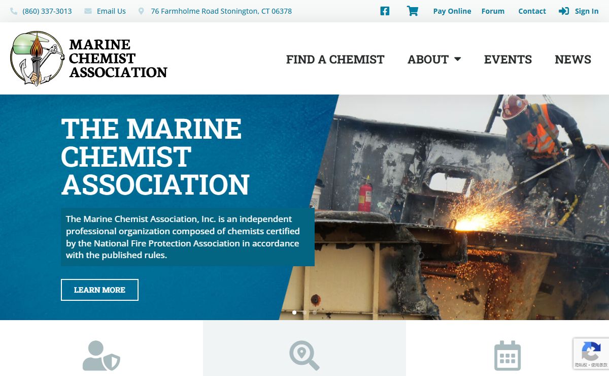 Marine Chemist Association – Certified Marine Chemists