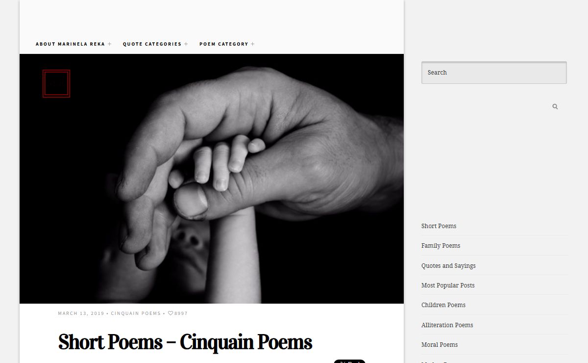 Short Poems and Quotes | Marinela Reka |