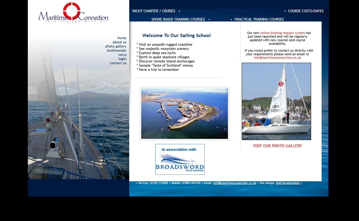 Maritime Connection - Yacht Charter and RYA Sailing Courses
