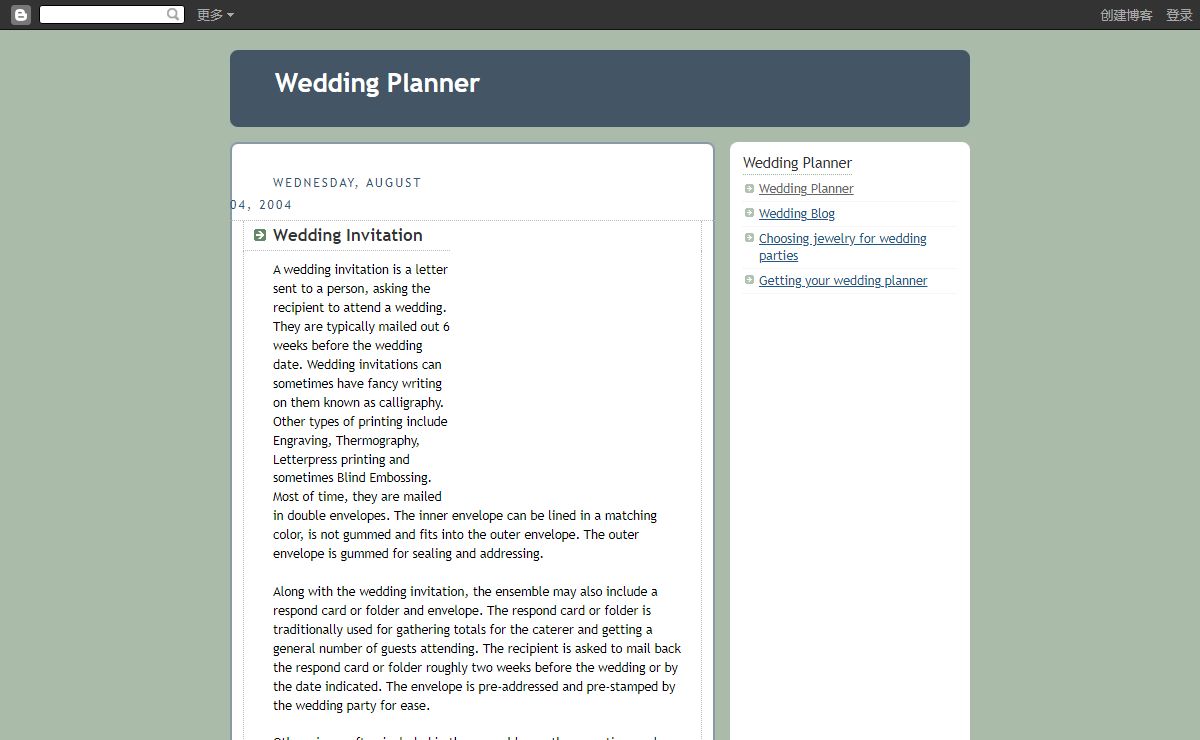 Wedding Planner