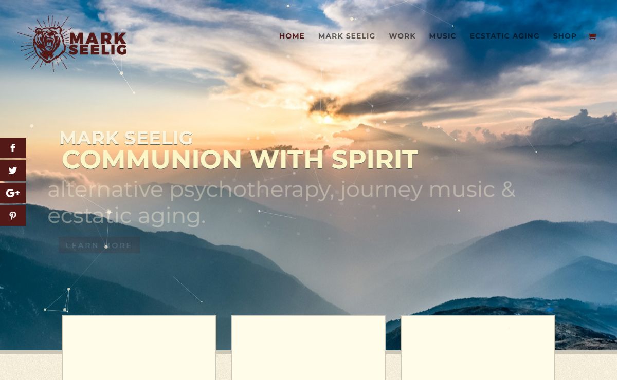 communion with spirit - alternative psychotherapy, journey music & ecstatic aging - mark seelig