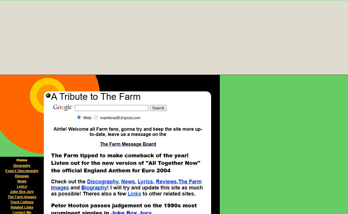 A Tribute to The Farm