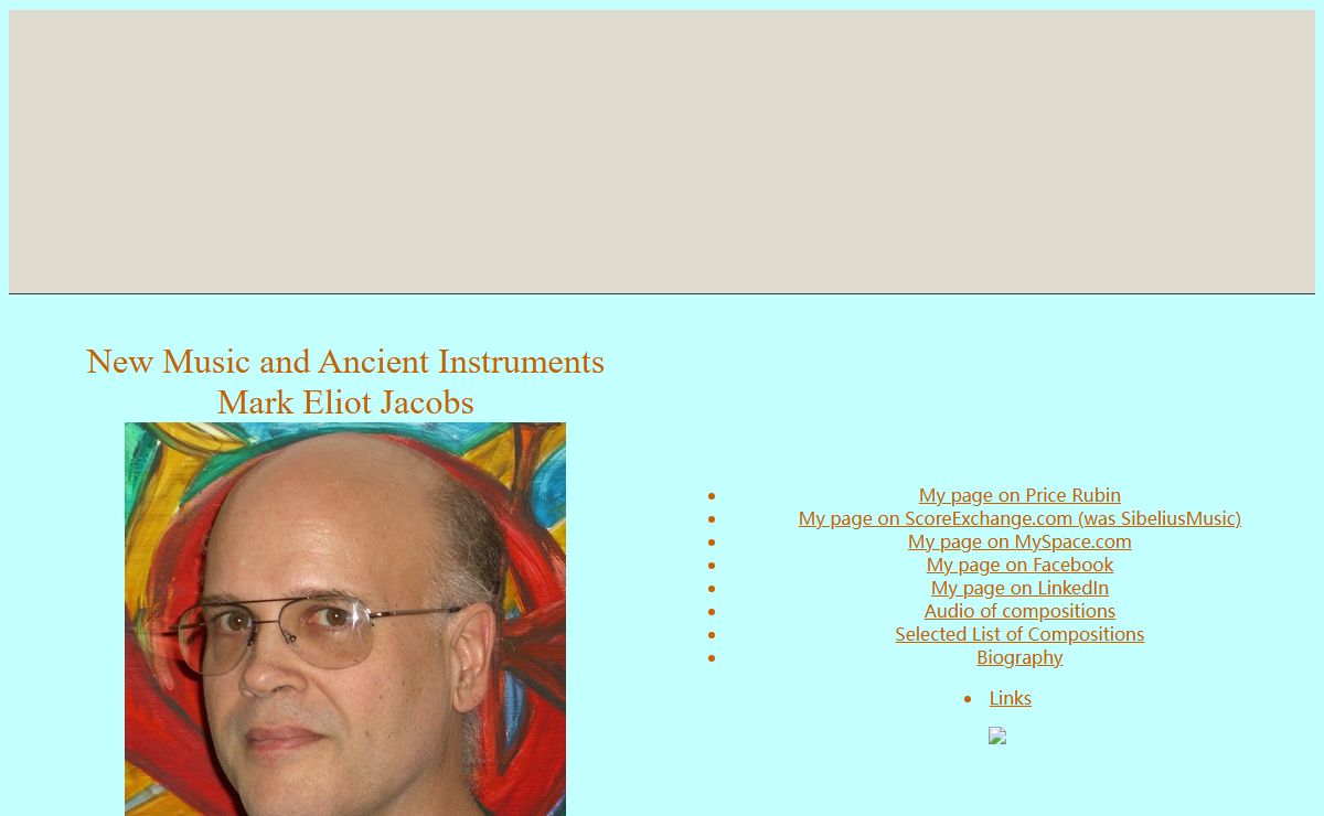 New Music and Ancient Instruments: Mark Eliot Jacobs