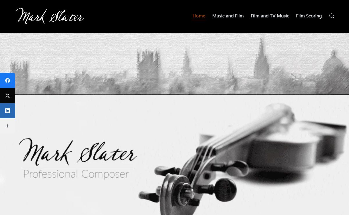 Mark Slater: Professional Composer - Mark Slater