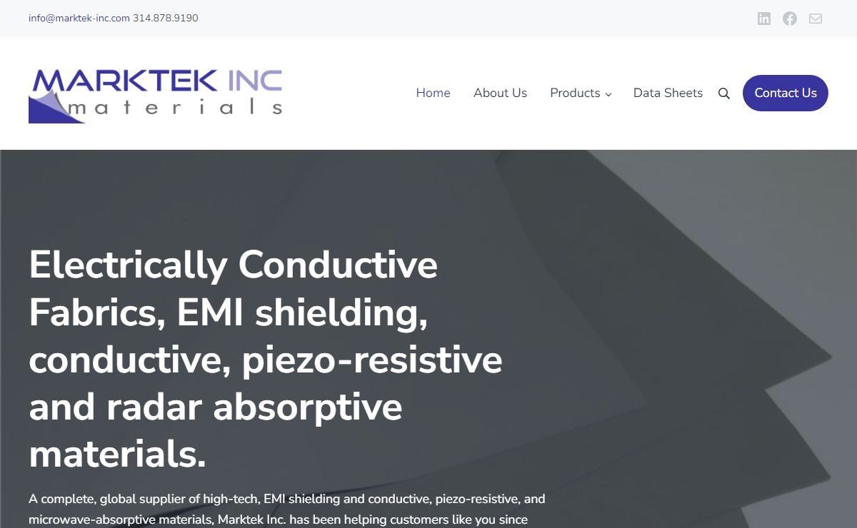 Electrically Conductive Fabrics