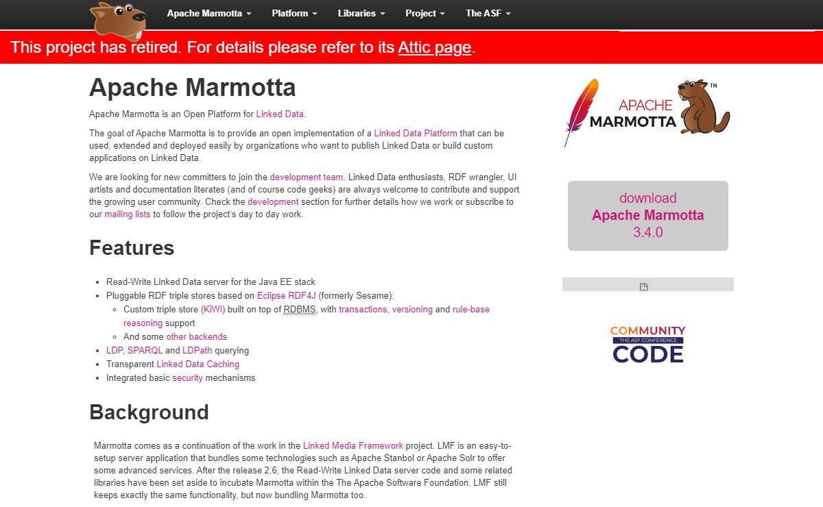 Apache Marmotta - Home