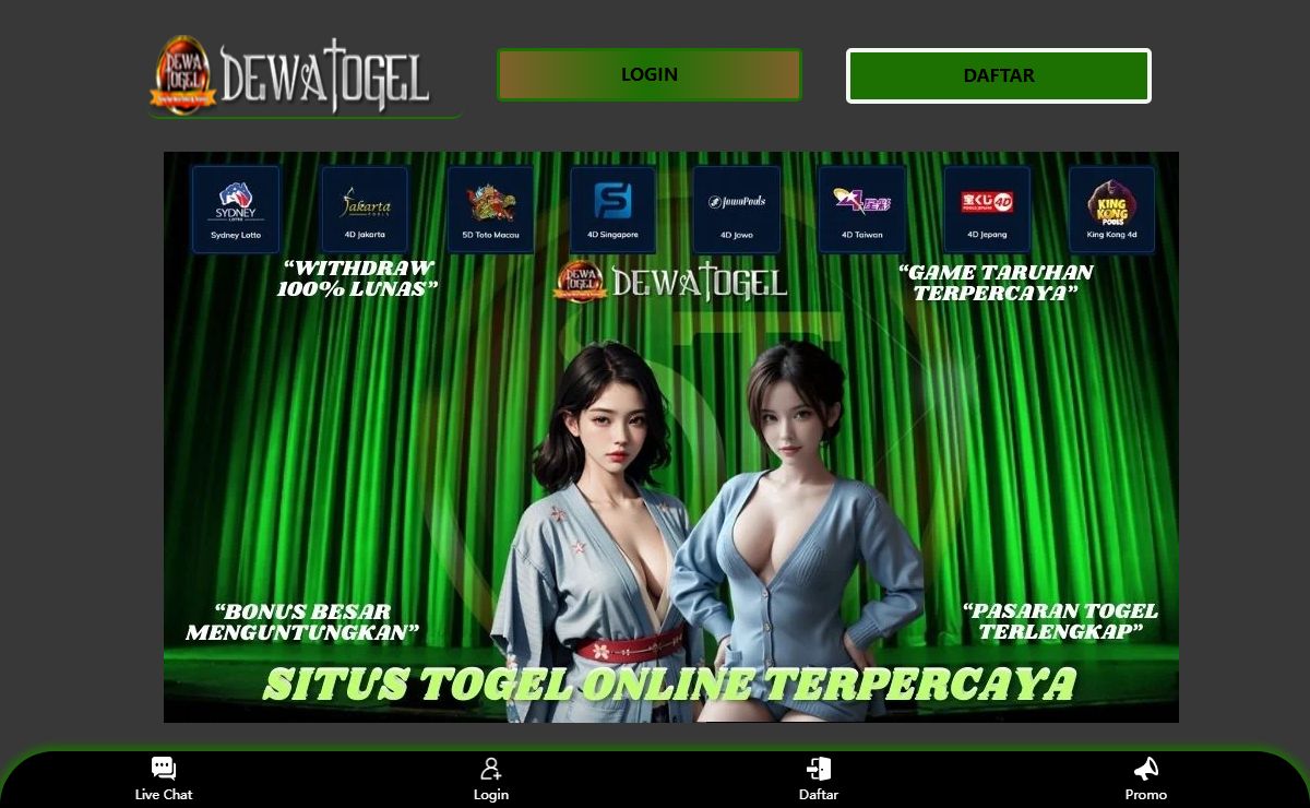 DewaTogel ➢ Situs Togel dan Game Online Gampang Menang