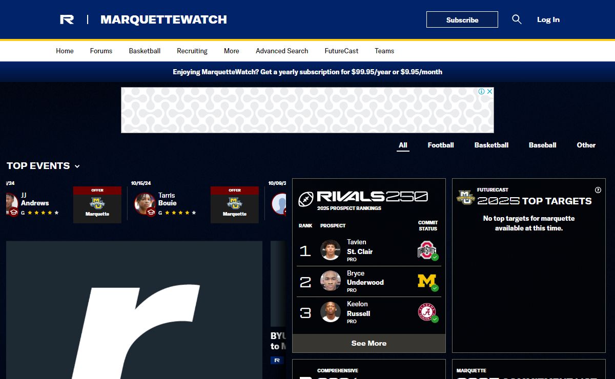 MarquetteWatch: Marquette Golden Eagles Football & Basketball Recruiting