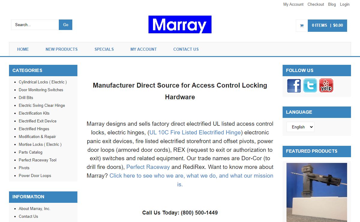 electrified door hardwareMarray Electrified Door Hardware