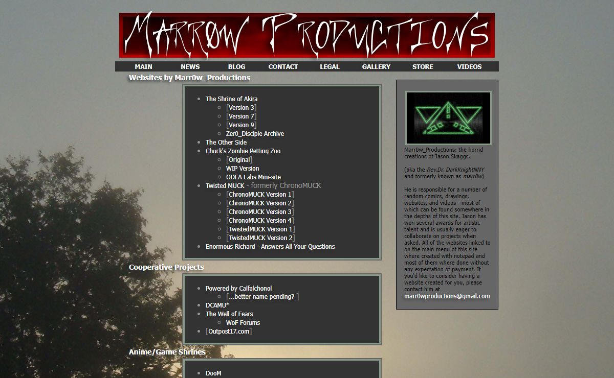 MARROW PRODUCTIONS