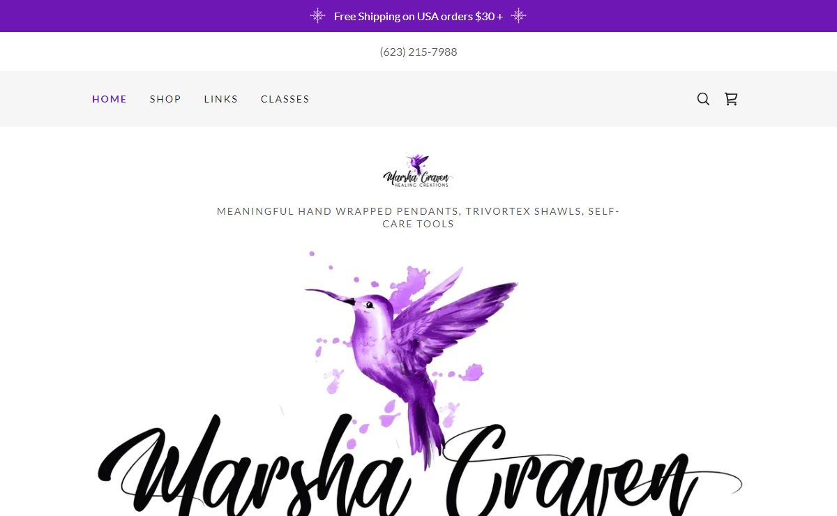 Marsha Craven Healing Creations - Home