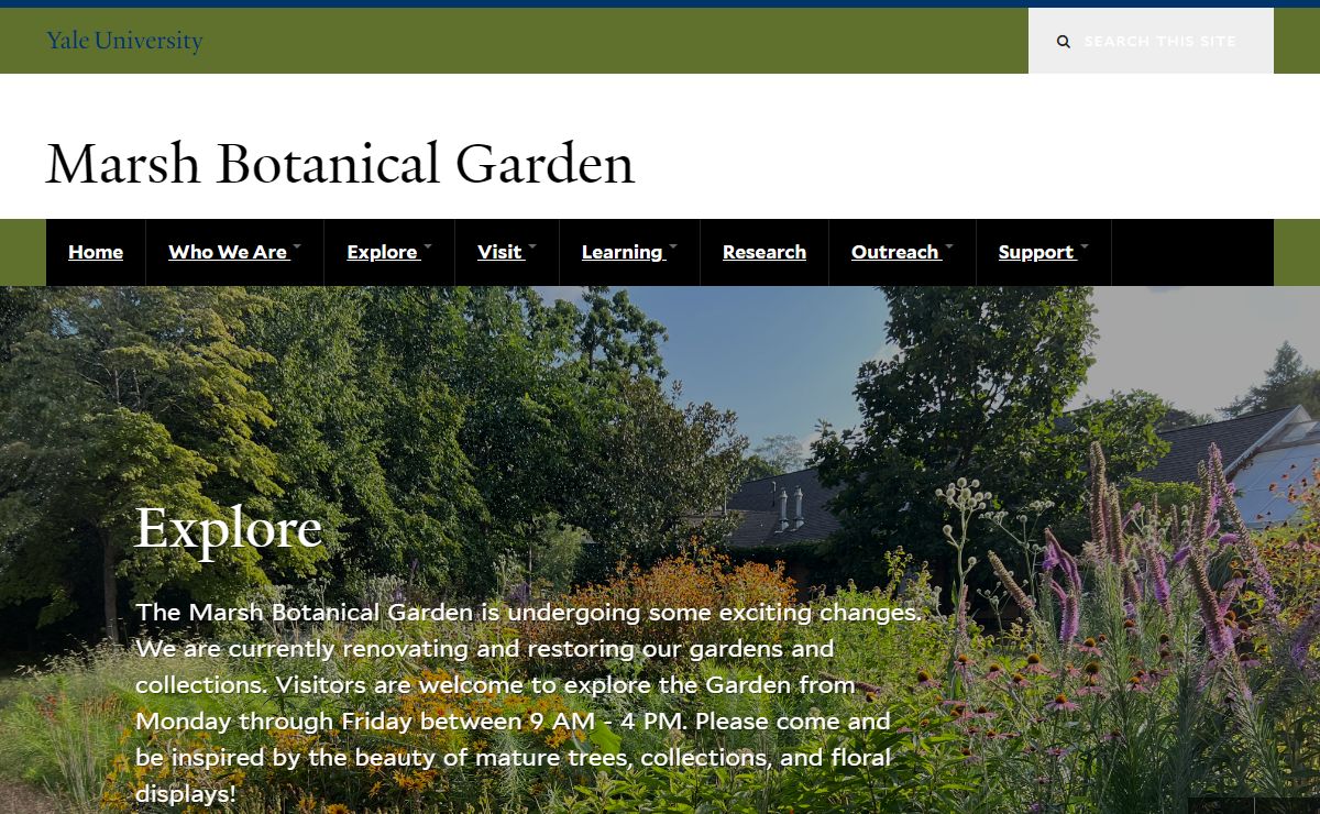 Marsh Botanical Garden