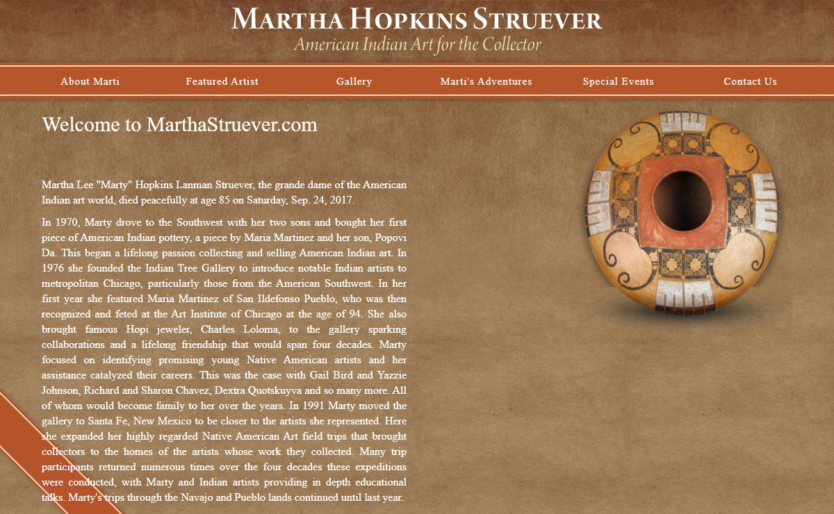 Martha Hopkins Struever: Home